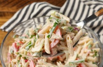 Cajun Pasta Salad – Barefeet within the Kitchen