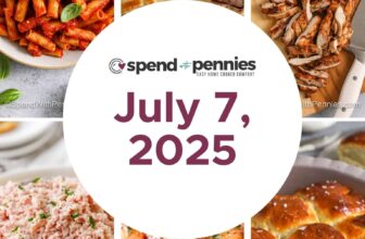 Weekly Meal Plan July 7, 2025