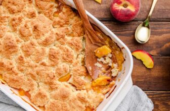 Previous Customary Peach Cobbler