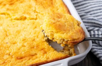 Outdated-Customary Spoon Bread Recipe | Cookies & Cups