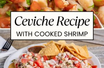 The most effective ceviche recipe (with cooked shrimp!)